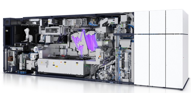 Photo d'une machine ASML